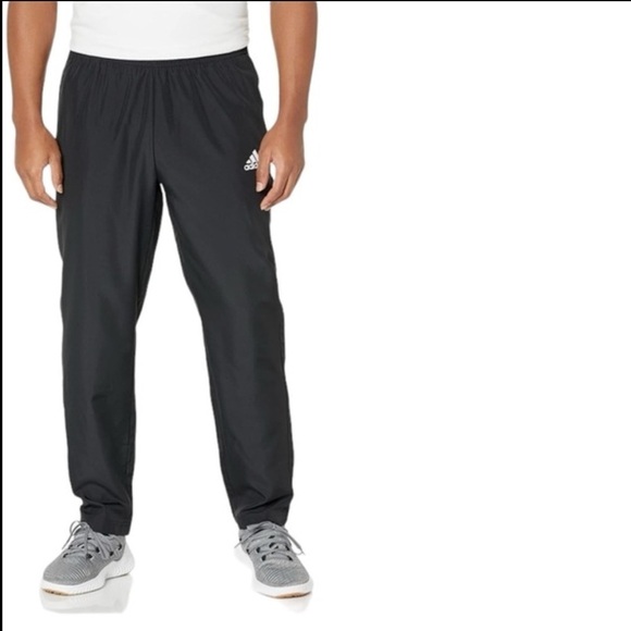 Adidas Men’s XL Black Track Pants Ankle Zip 17” ECU - Picture 10 of 11